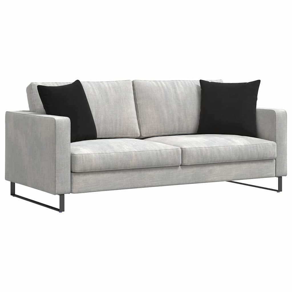Sofakissen 2 Stück Blau 50 x 30 cm Cordstoff