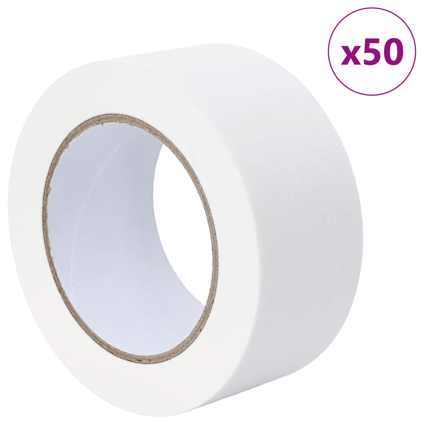 Malerklebebänder 6 pcs Weiß 19mm x 50m Papier