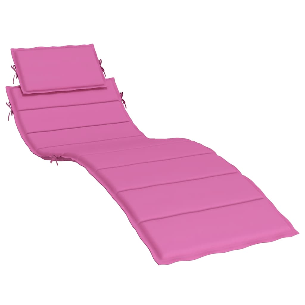 Sonnenliegen-Auflage Grau 186x58x4 cm Oxford-Gewebe