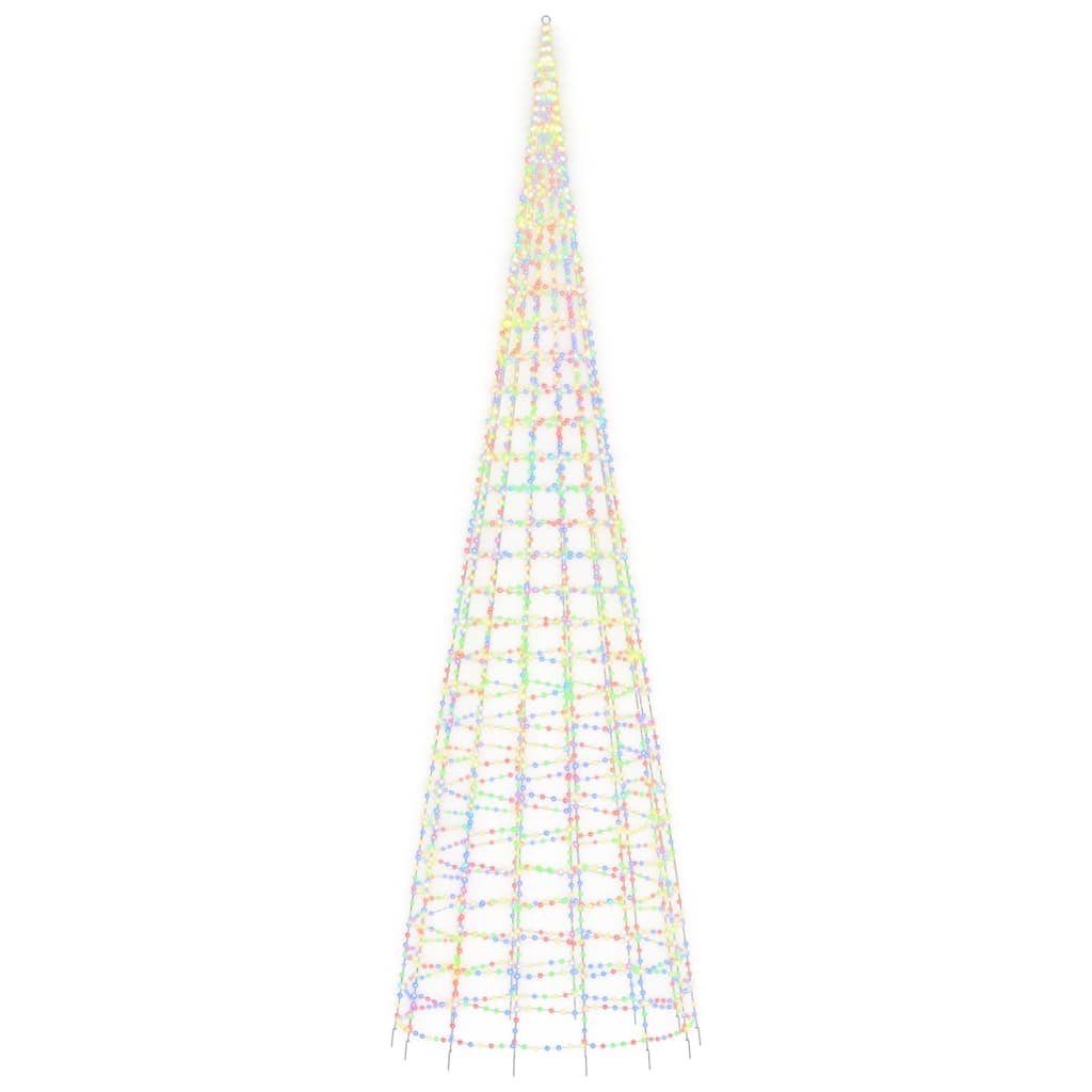 LED-Weihnachtsbaum 200 LEDs Warmweiß 180 cm