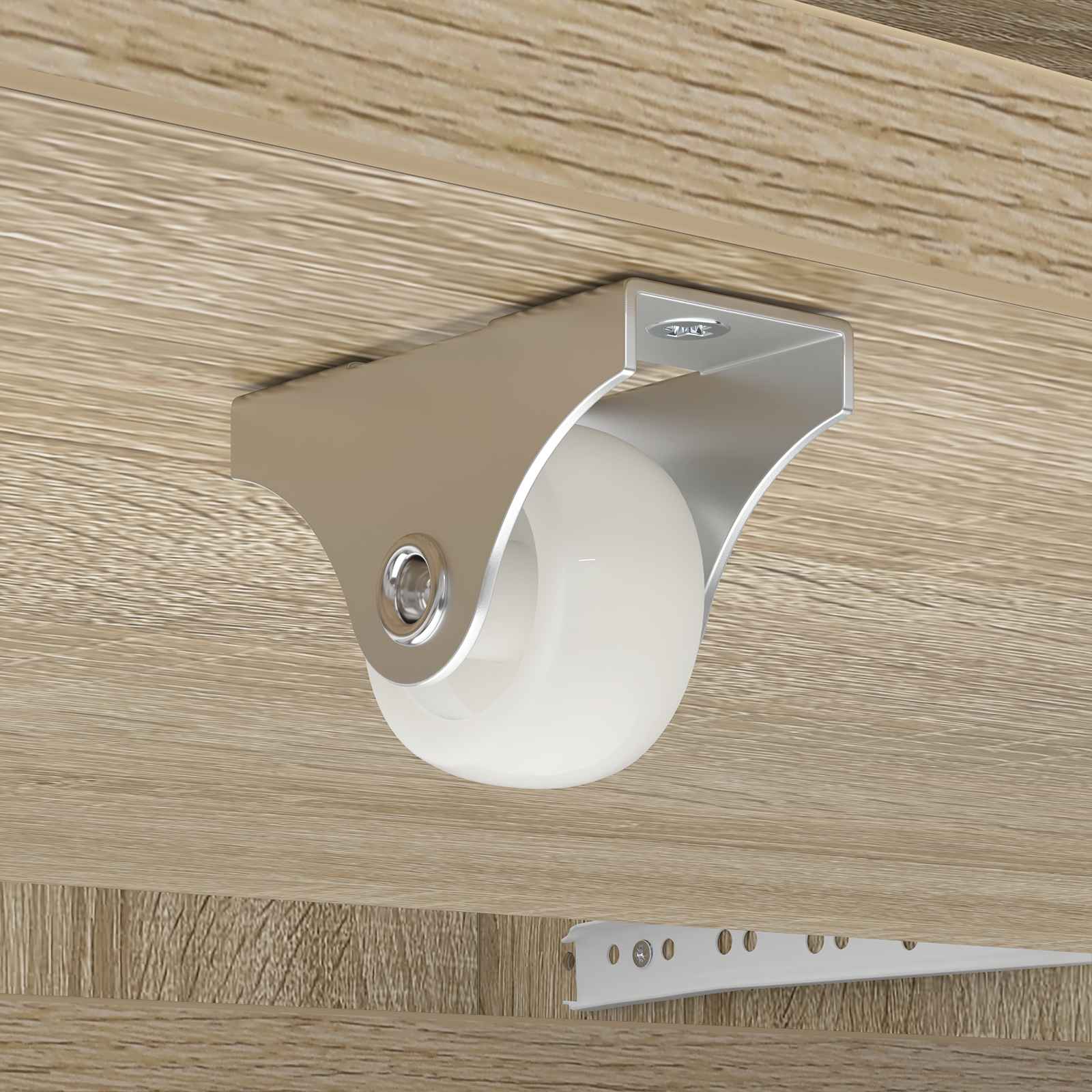 Studiotisch Weiß 152 x 42,5 x 36 cm Holzwerkstoff