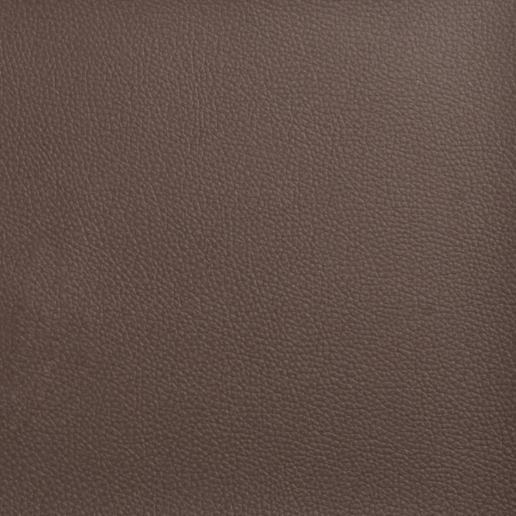 Bürostuhl mit Liegefunktion Schwarz Kunstleder