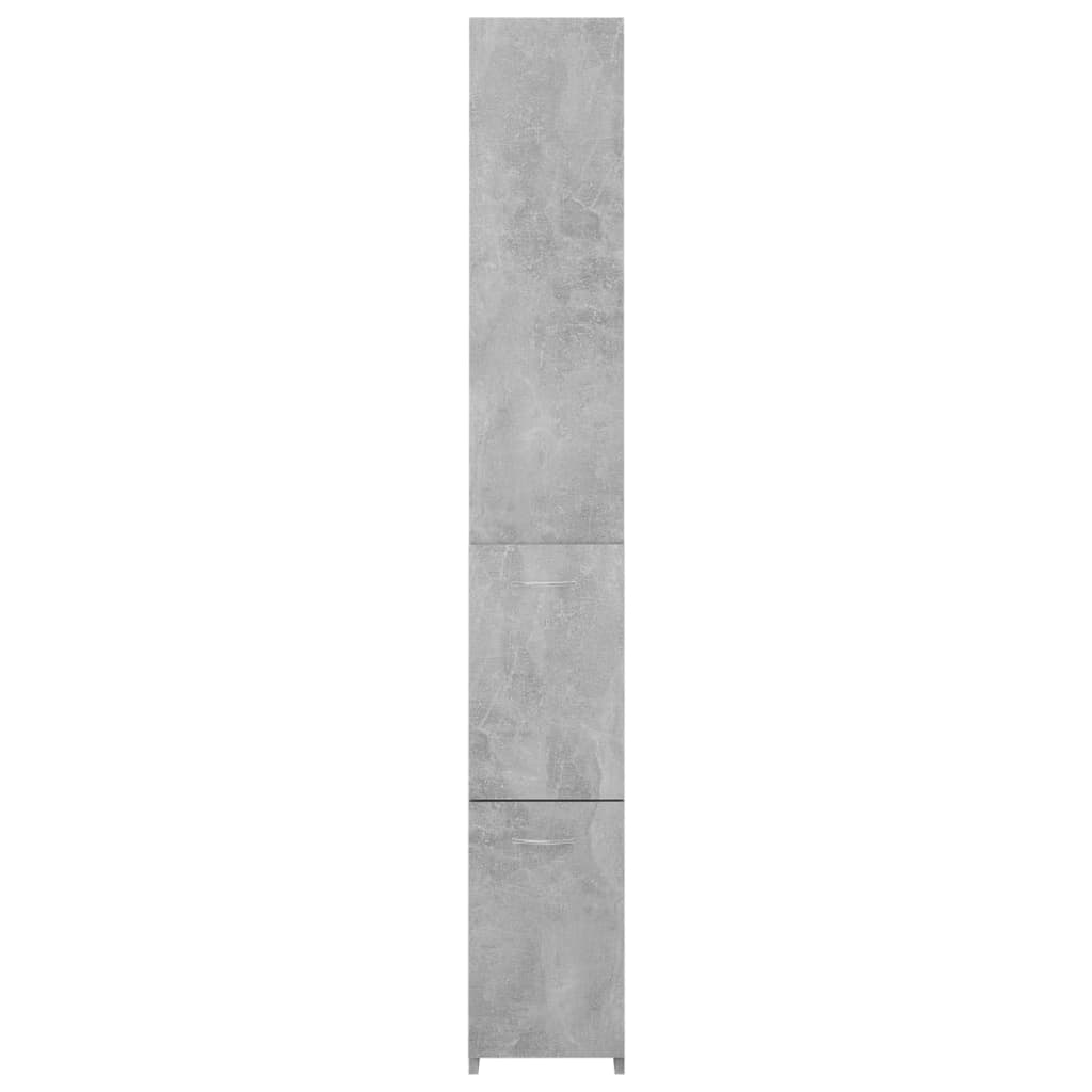 Badschrank Weiß 25x26,5x170 cm Holzwerkstoff