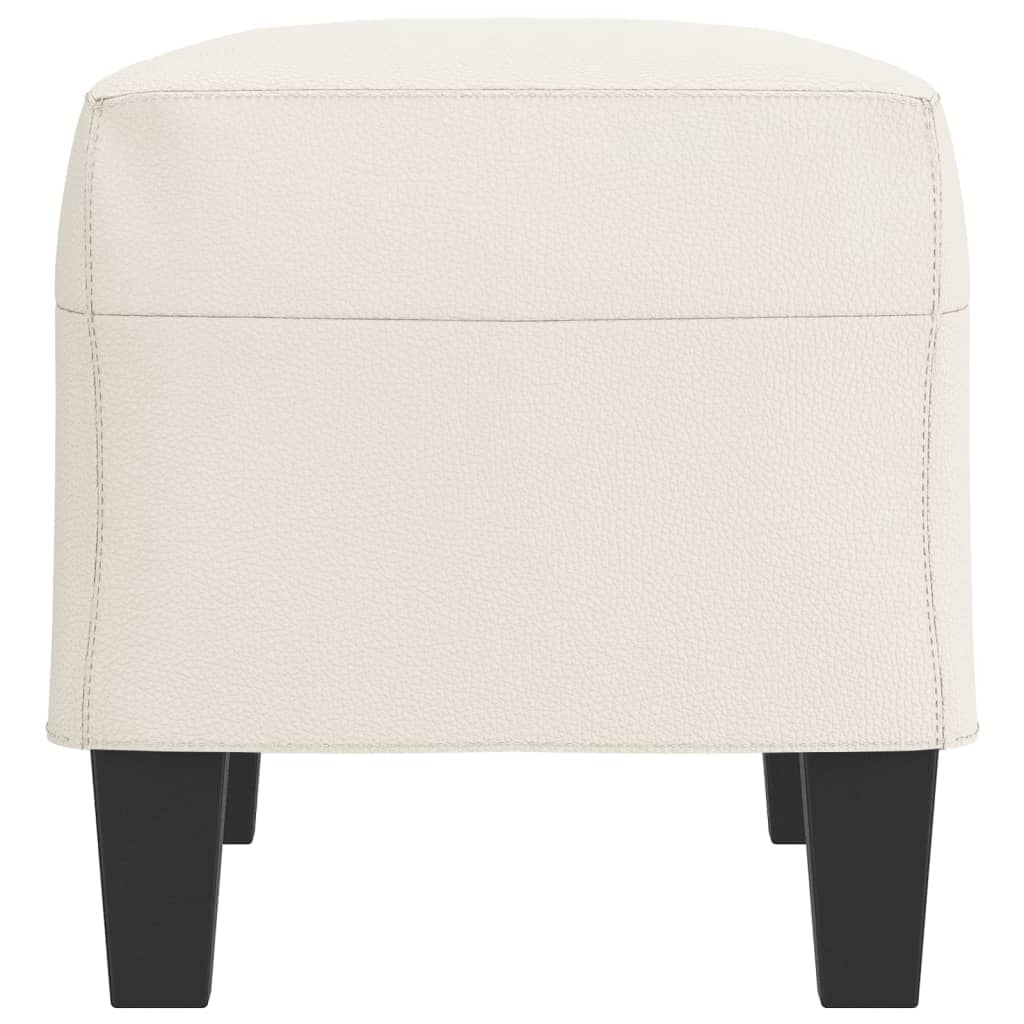Sitzbank Schwarz 70x35x41 cm Kunstleder