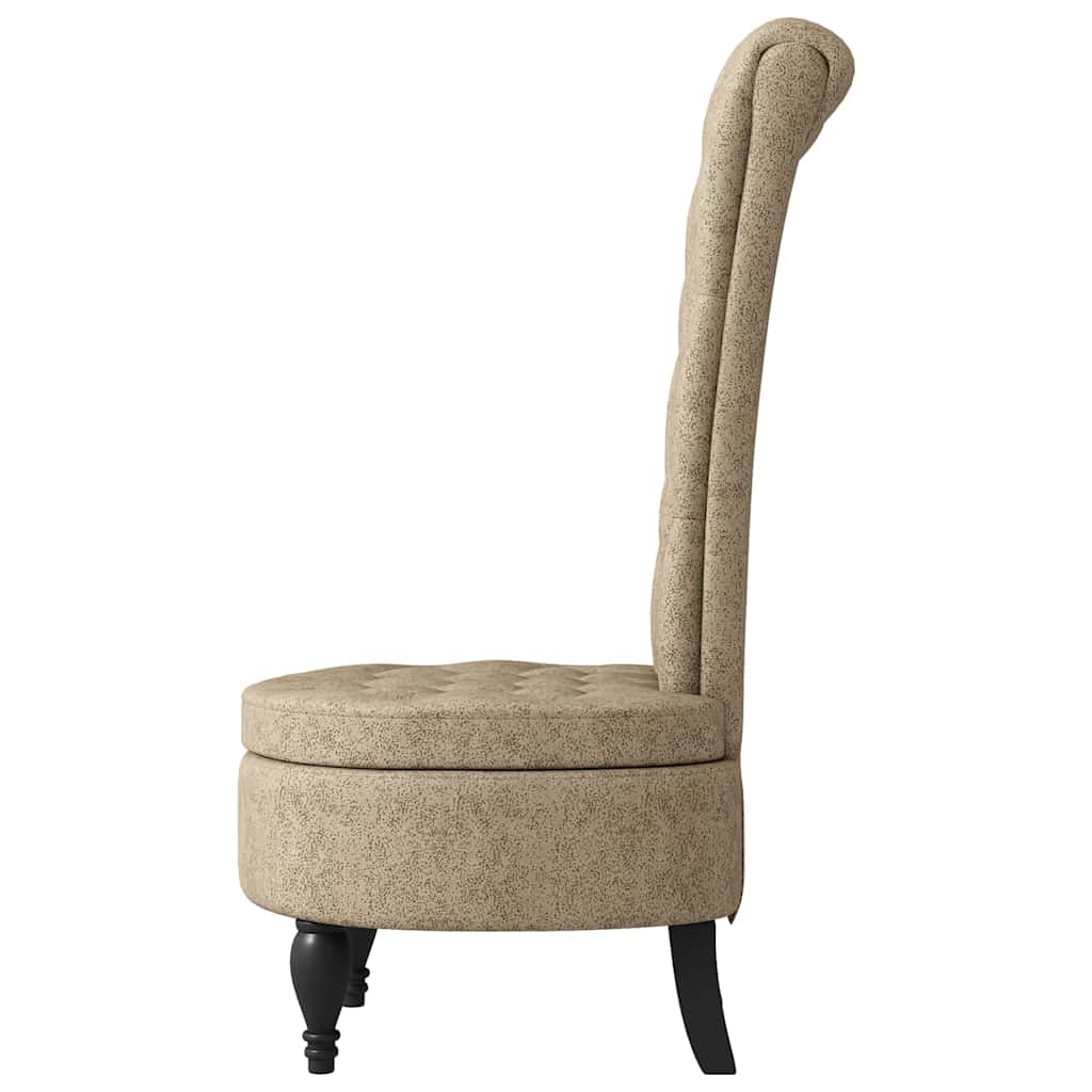 Schlafsessel Braun 56,5 x 70 x 110 cm Kunstwildleder