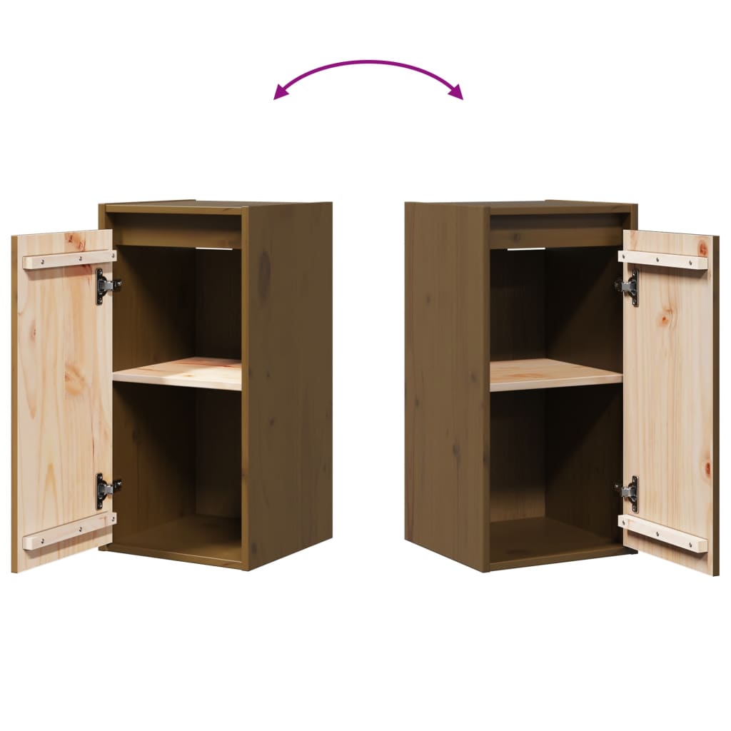 Wandschrank 30x30x60 cm Massivholz Kiefer
