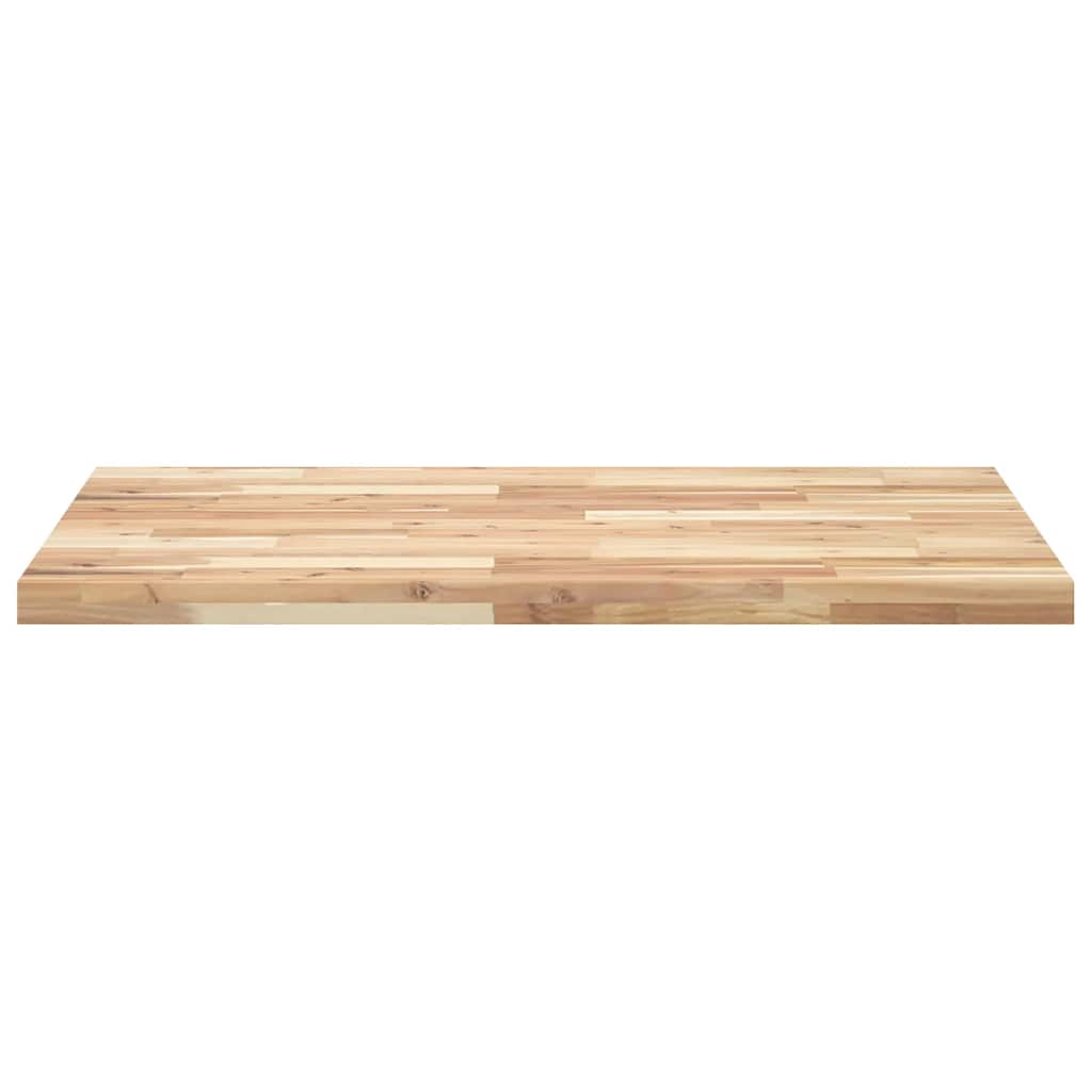 Schreibtischplatte Unbehandelt 60x50x2 cm Massivholz Akazie