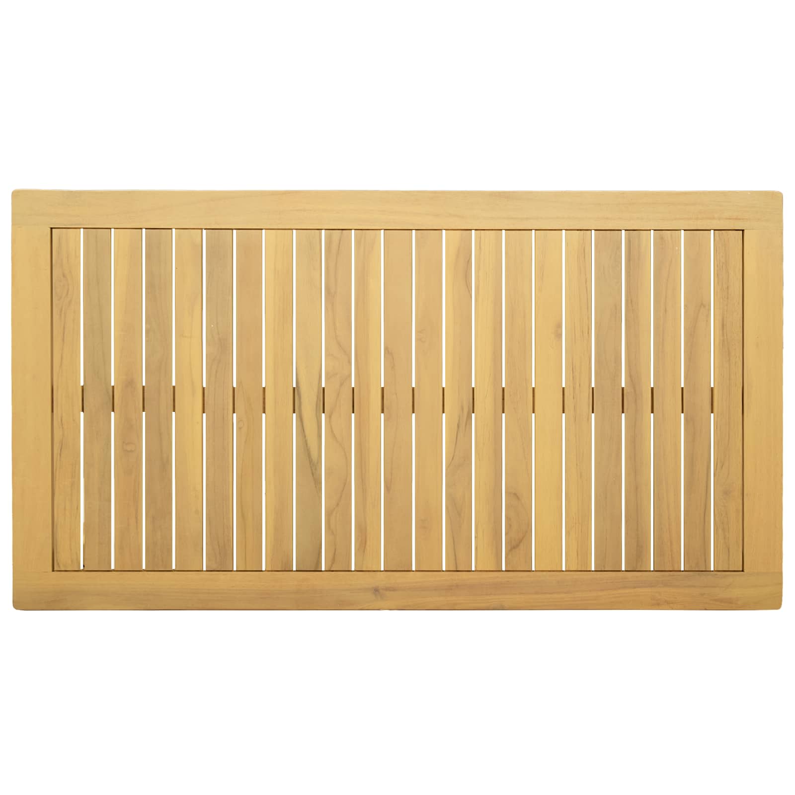 Couchtisch Helles Akazienholz 45 x 45 x 36 cm Massivholz Akazie