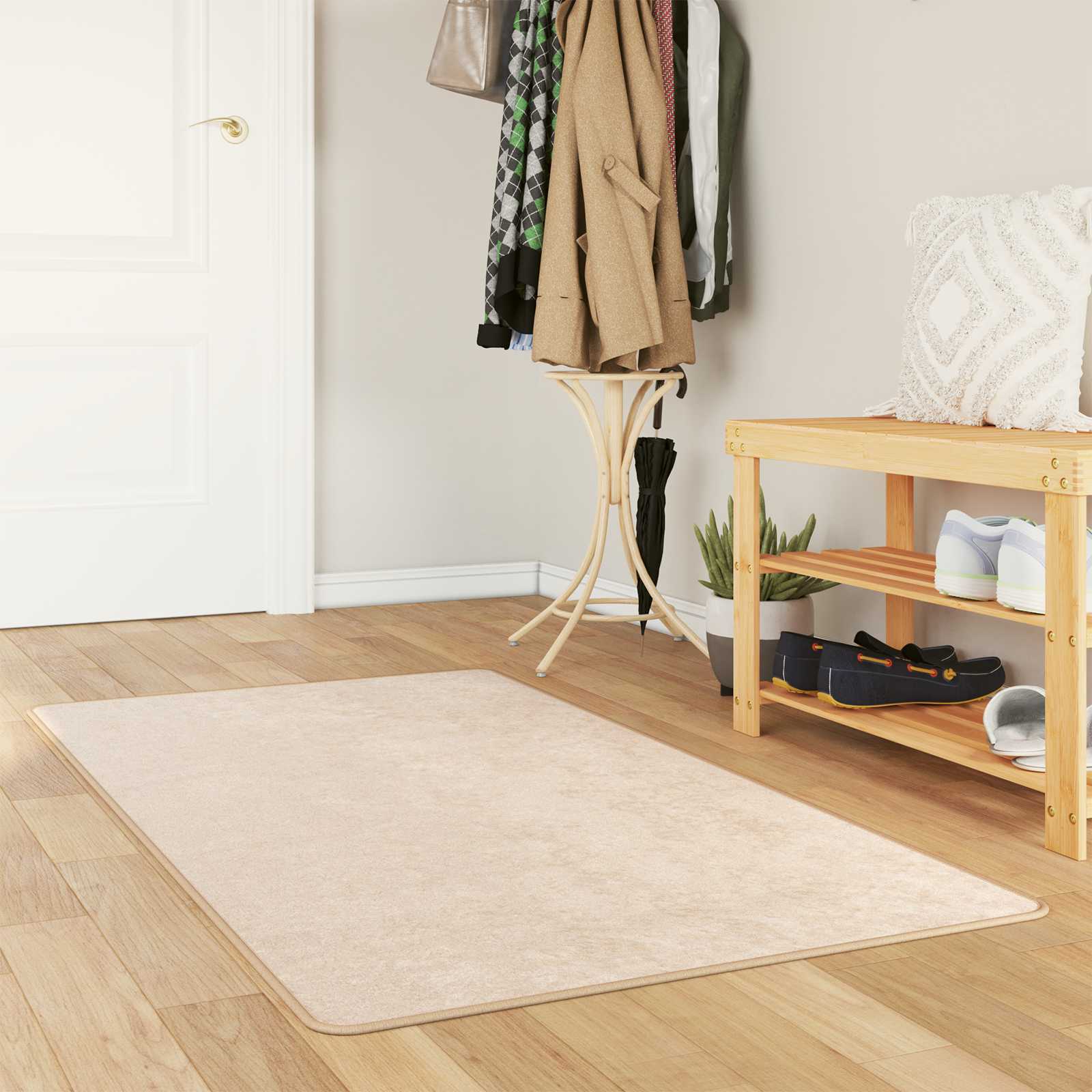 Teppich Waschbar Mehrfarbig 160x230 cm