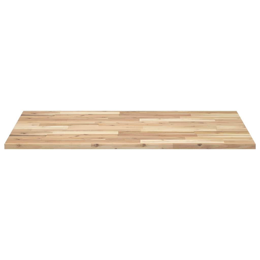 Schreibtischplatte Unbehandelt 60x50x2 cm Massivholz Akazie
