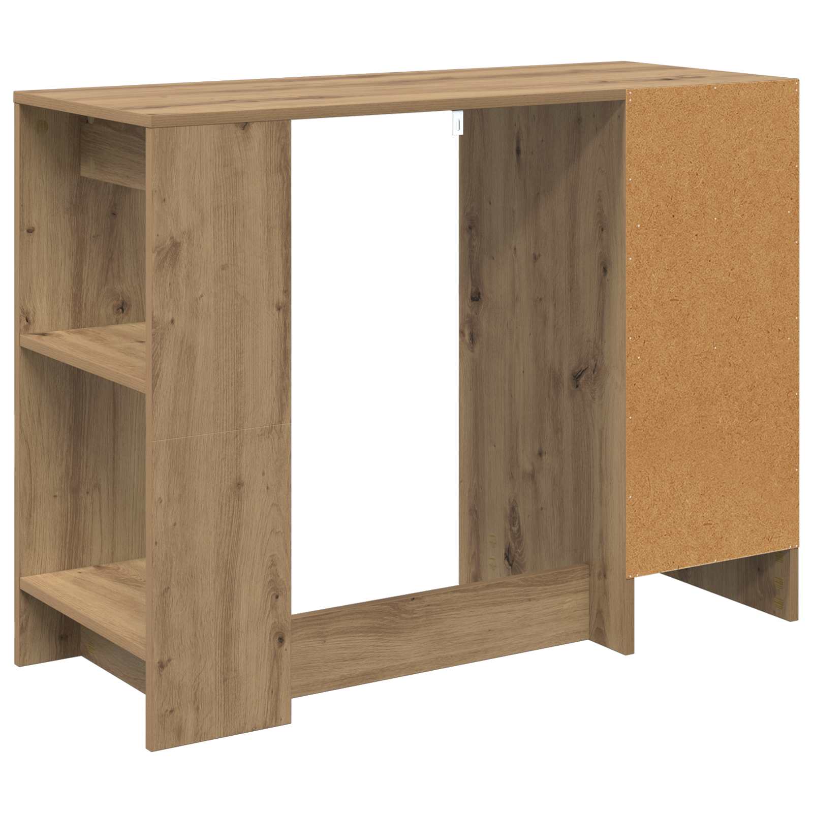 Schreibtisch mit Schubladen Weiß 100 x 40 x 75 cm Holzwerkstoff