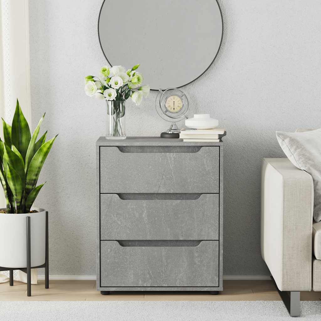 Sideboard VISNES Weiß 60x40x73 cm Holzwerkstoff