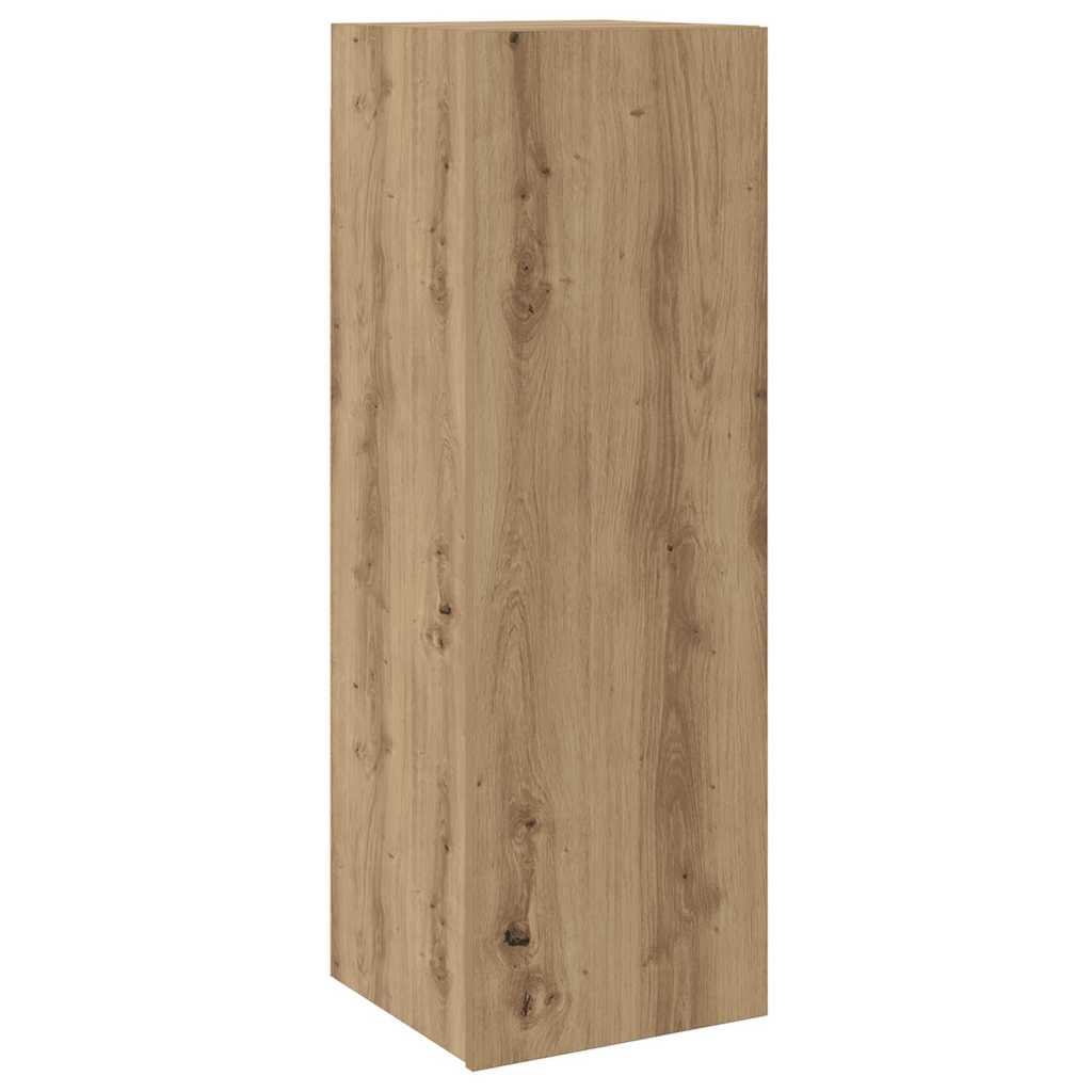 4-tlg. TV-Schrank-Set Weiß Holzwerkstoff