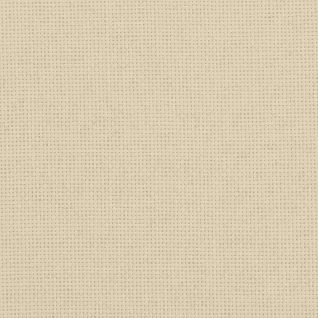 Kindersofa Creme 70x40x24 cm Stoff