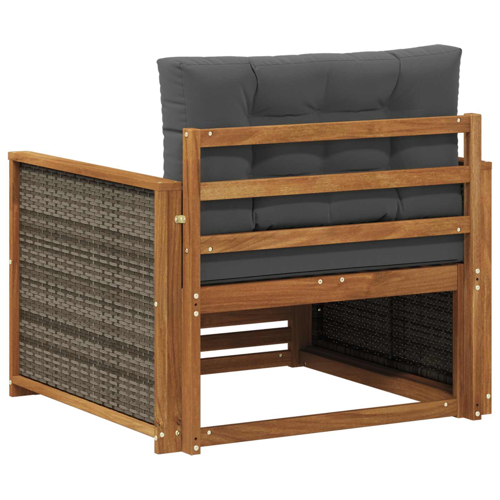 2 Stück Outdoor-Sofa Natur