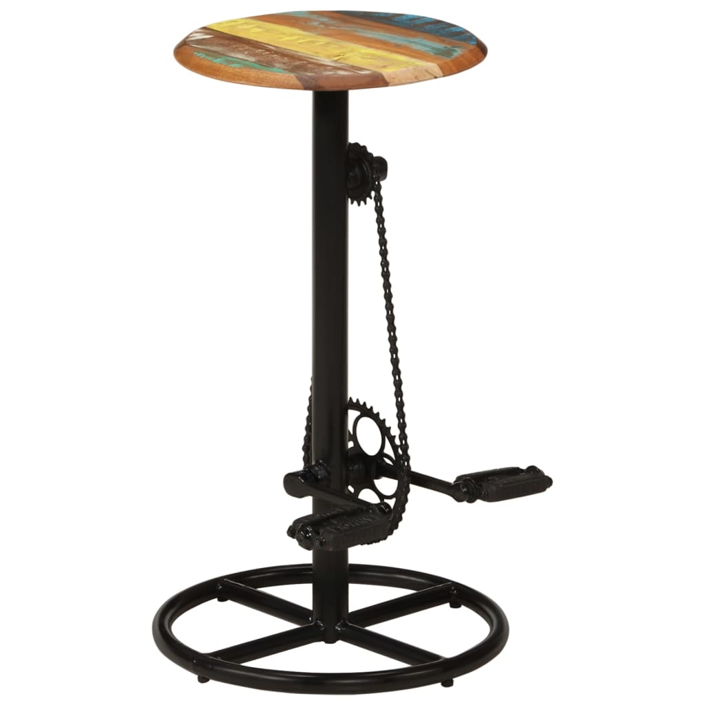 Barhocker 2 Stk. Massivholz Mango