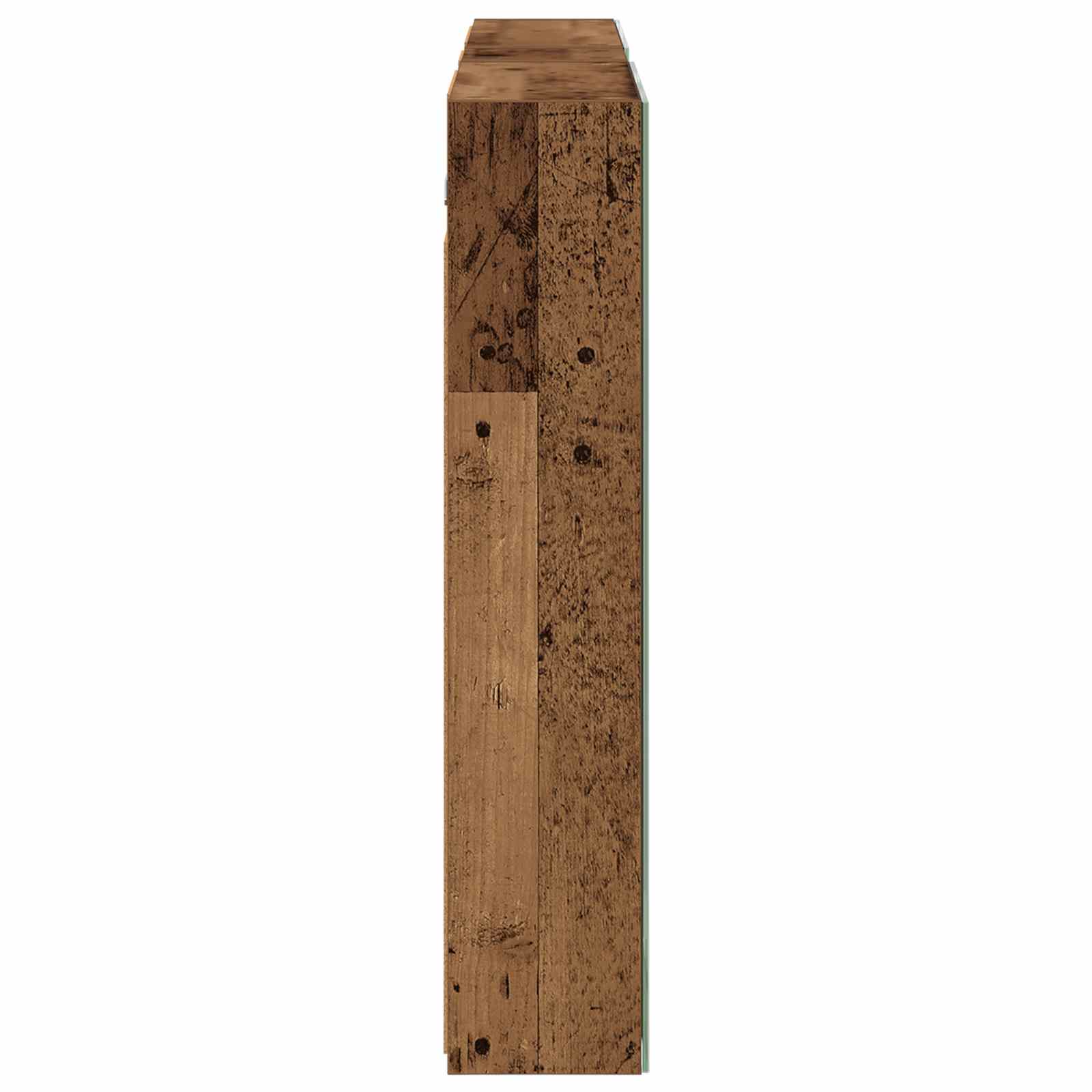 Badezimmerschrank-Set 3 pcs 80 x 10,5 x 50 cm Holzwerkstoff