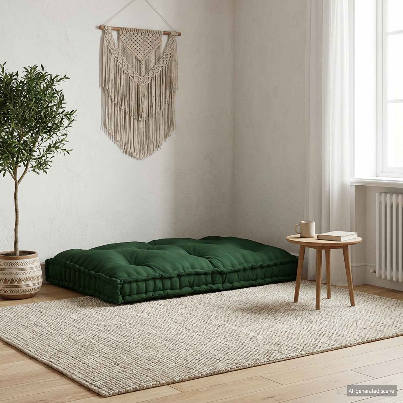 Palettensofa-Auflage Mehrfarbig Stoff Patchwork