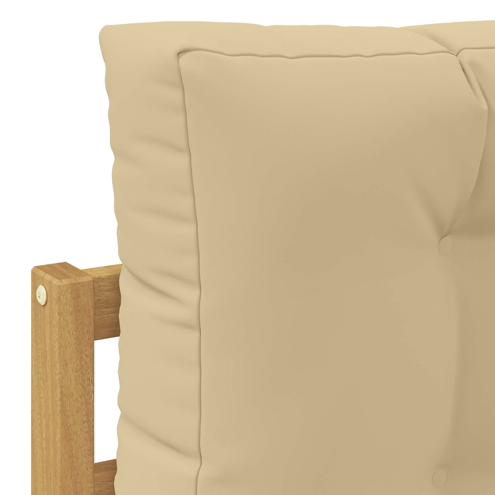 2 Stück Outdoor-Sofa Natur