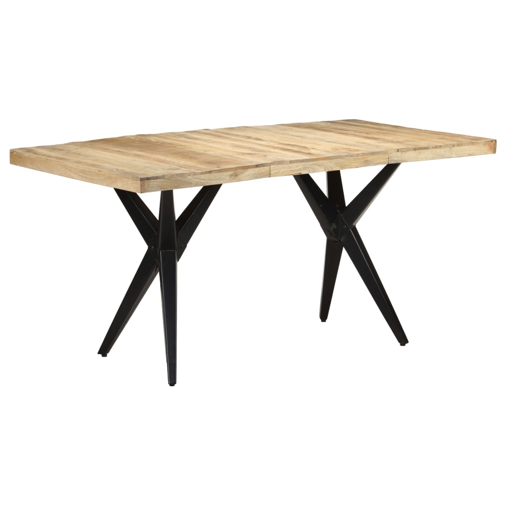 Esstisch 160x80x76 cm Massivholz Akazie