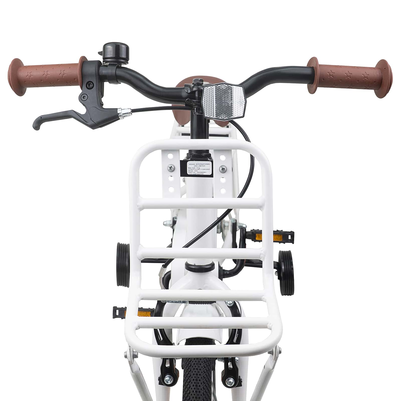 Kinderfahrrad 18 Zoll für 5-7 Jahre alt Schwarz