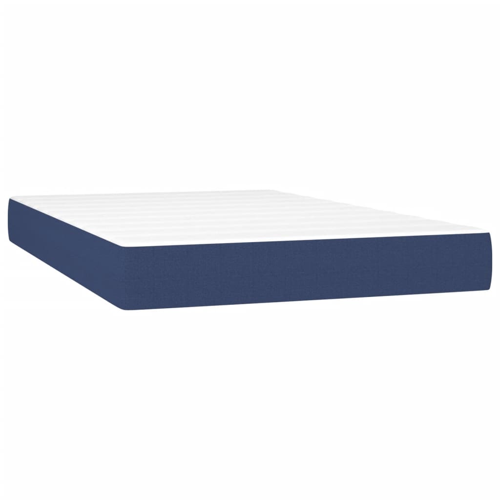 Taschenfederkernmatratze Mittel Hellgrau 80x200x20 cm Stoff