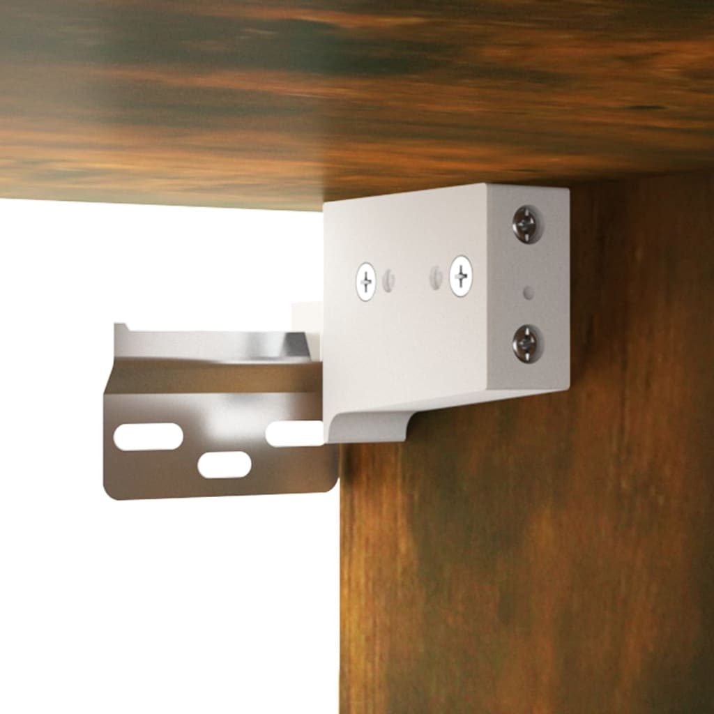 Hängeschrank Weiß 69,5x34x90 cm Holzwerkstoff