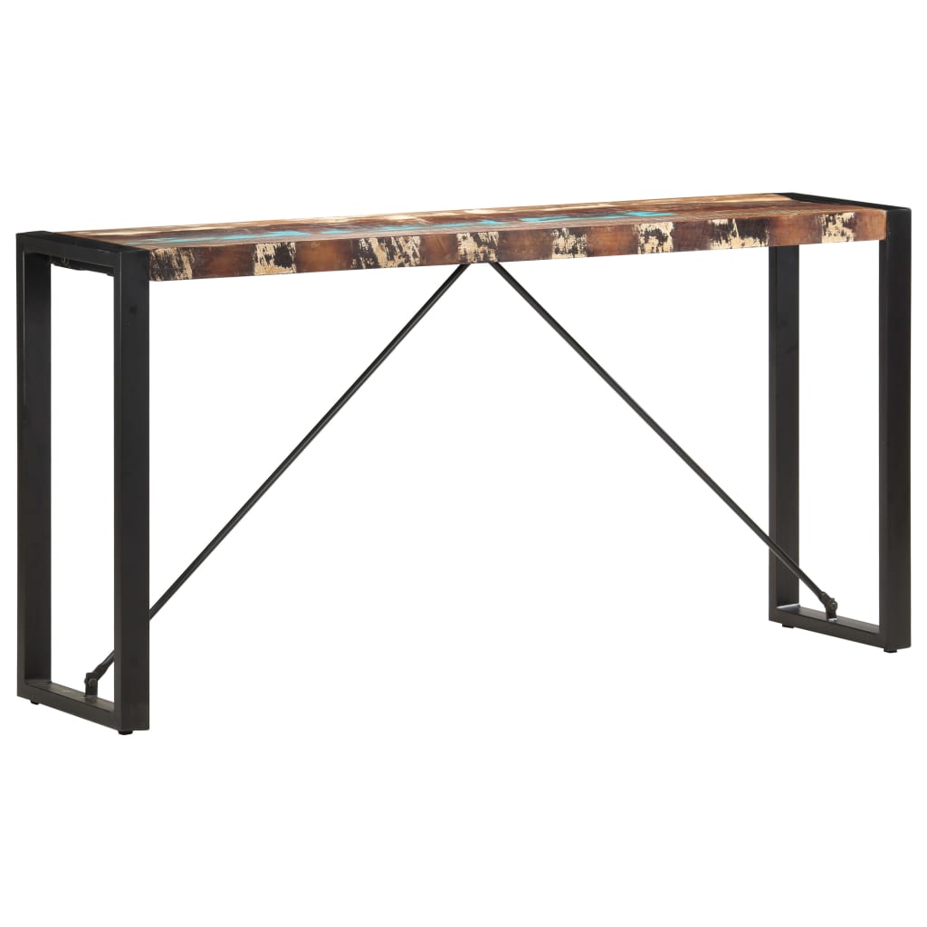 Konsolentisch 110x35x76 cm Massivholz Mango