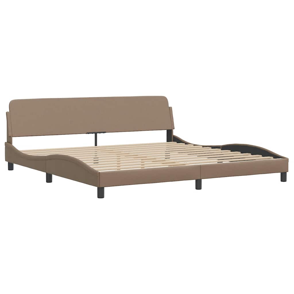 Bettgestell "Dover" Schwarz 80x200 cm Kunstleder