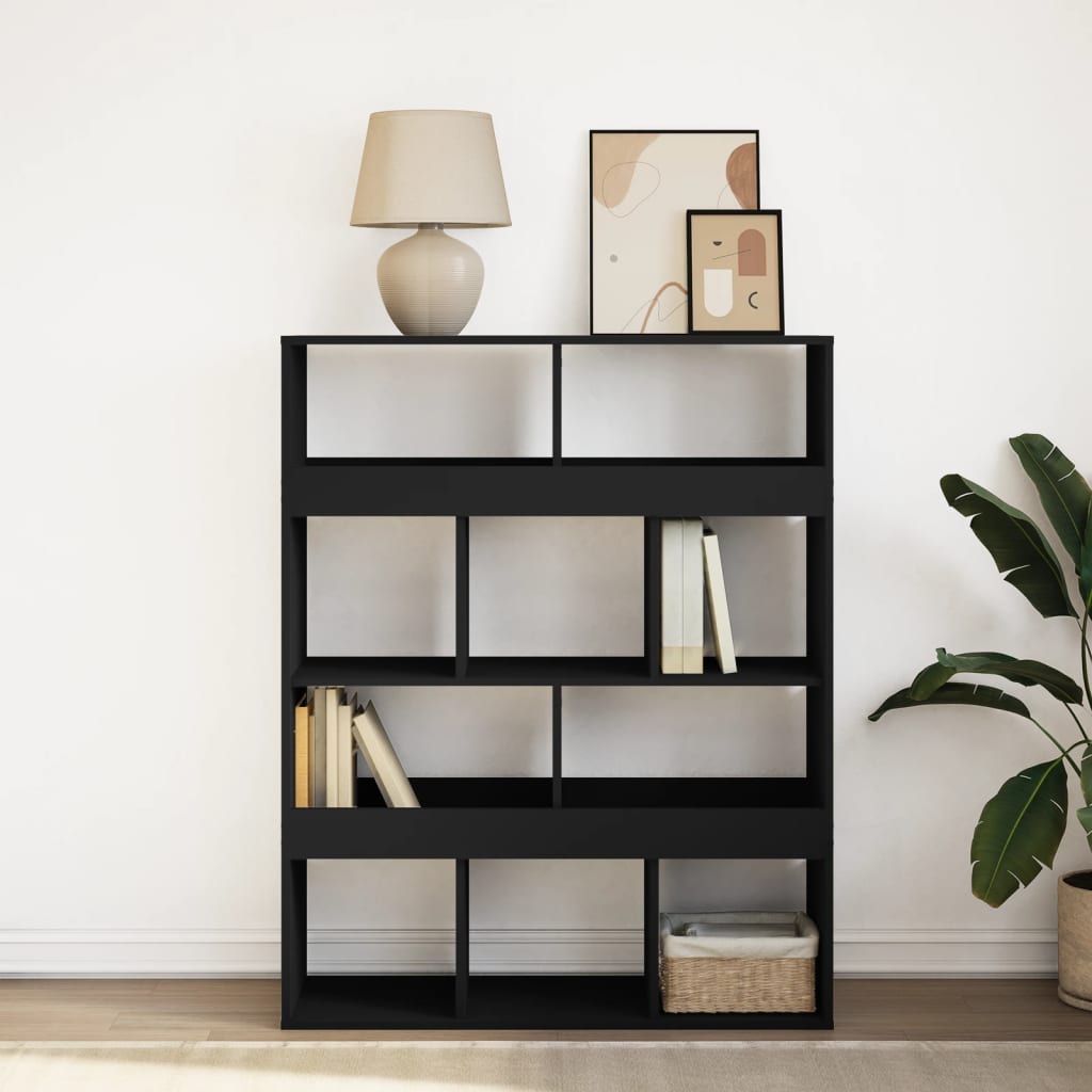 Bücherregal Weiß 100x33x125,5 cm Holzwerkstoff