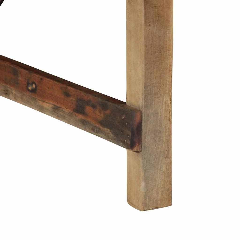Couchtisch Braun 110 x 55 x 40 cm Massives upgecyceltes Holz