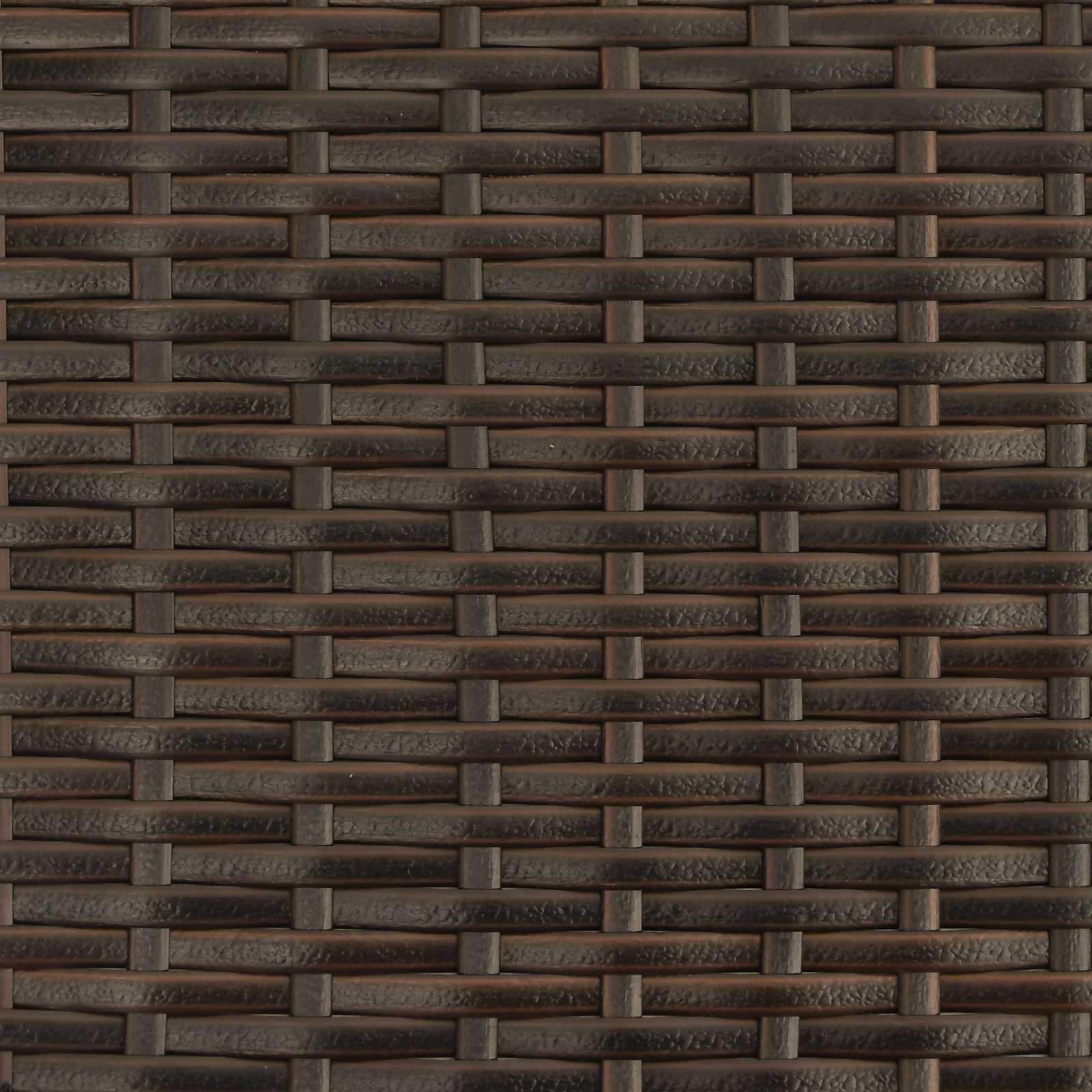 Gartenstuhl 2 pcs Schwarz 56 x 64 x 94 cm Stahl und Polyester