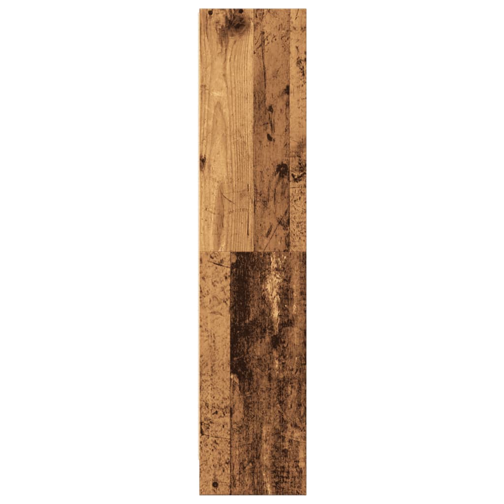 Bücherregal Weiß 40x24x75 cm Holzwerkstoff