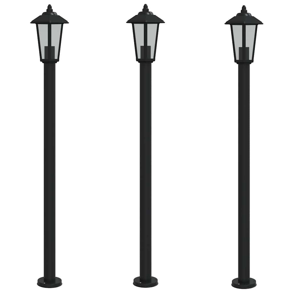 Wegeleuchte Silbern 80 cm Edelstahl