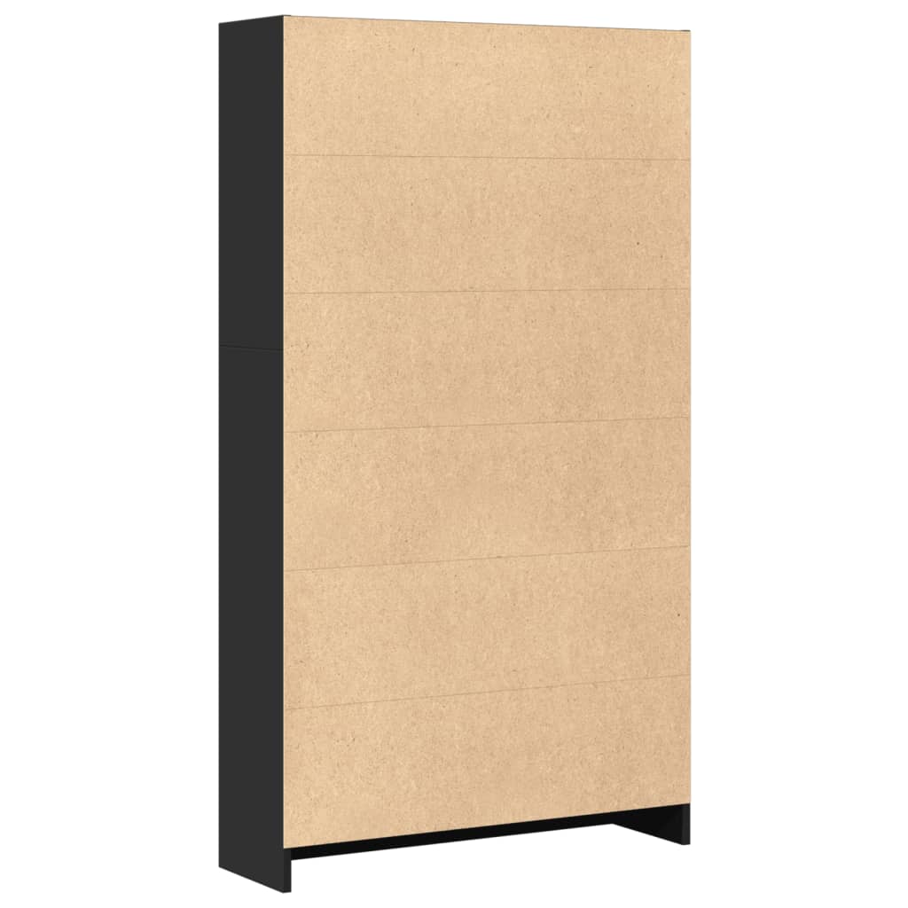 Bücherregal Weiß 40x24x75 cm Holzwerkstoff