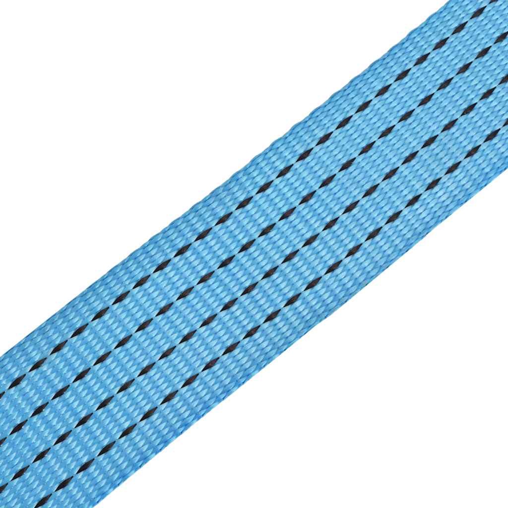 Ratschen-Spanngurte 4 Stk. 0,8 Tonnen 6m×25mm Blau