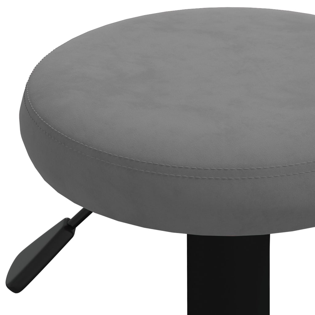Barhocker 2 Stk. Schwarz Samt