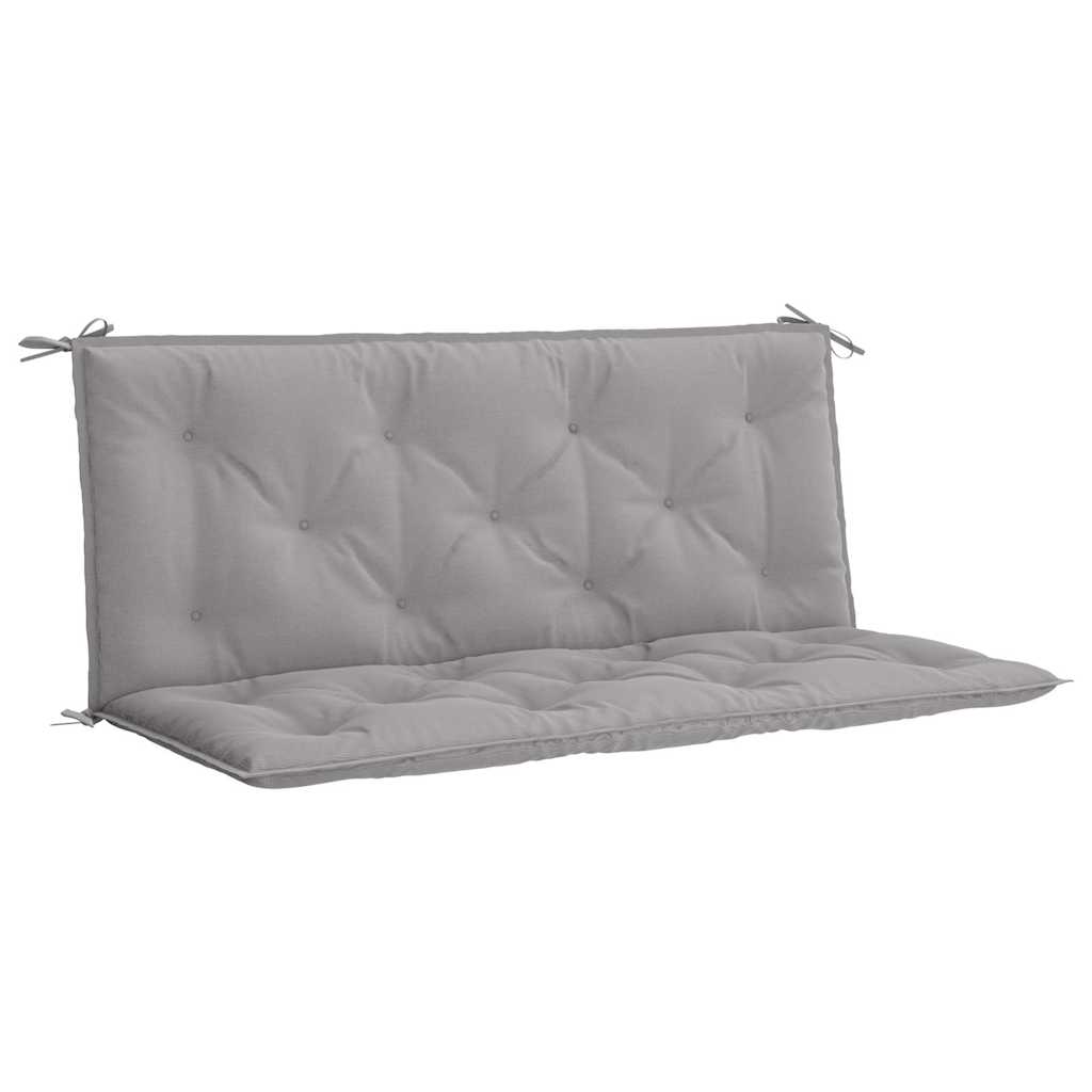 Gartenbank-Auflage Anthrazit 100x(50+50)x7 cm Oxford-Gewebe