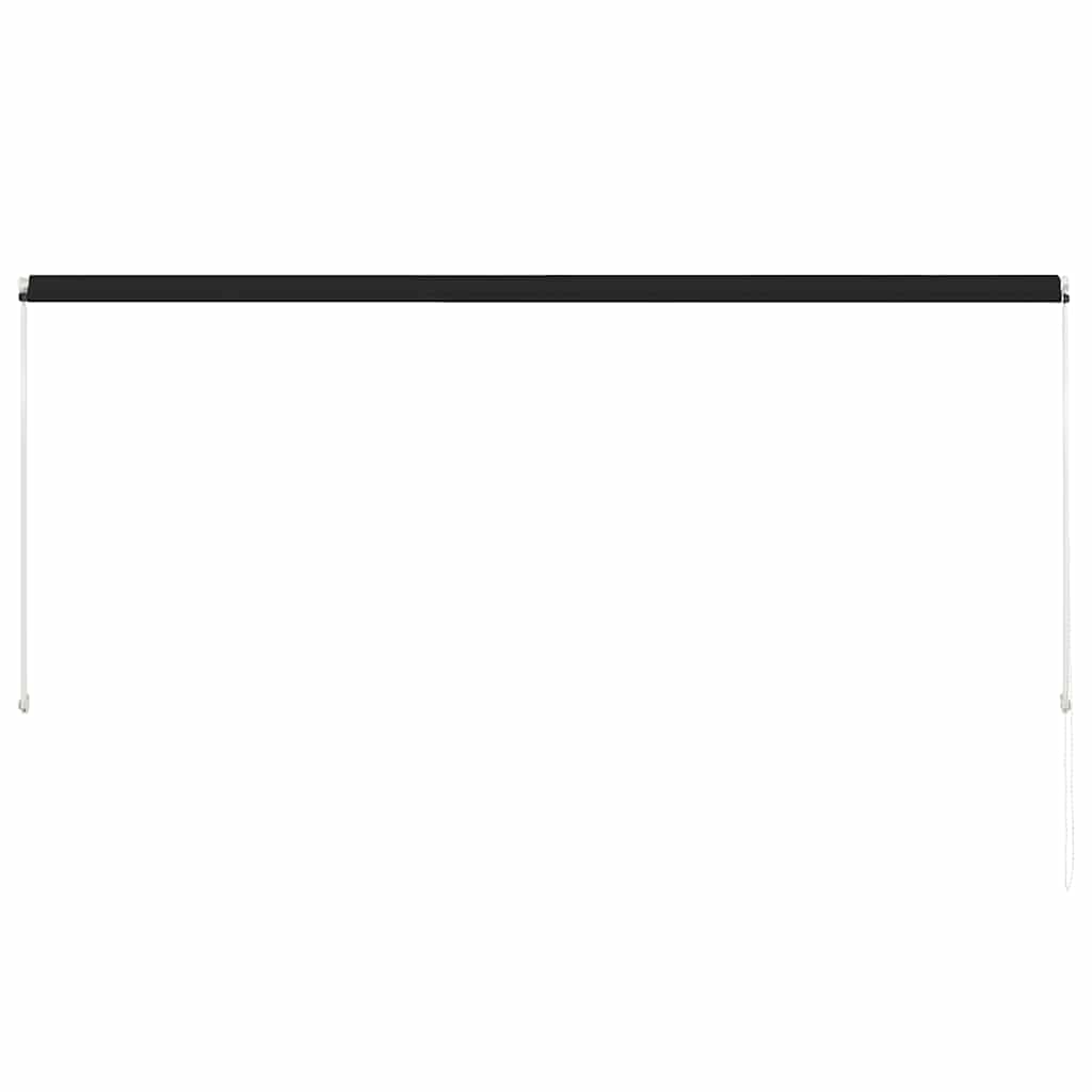 Einziehbare Markise 150×150 cm Blau und Weiß