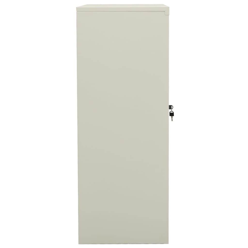 Büroschrank Weiß 90x40x70 cm Stahl