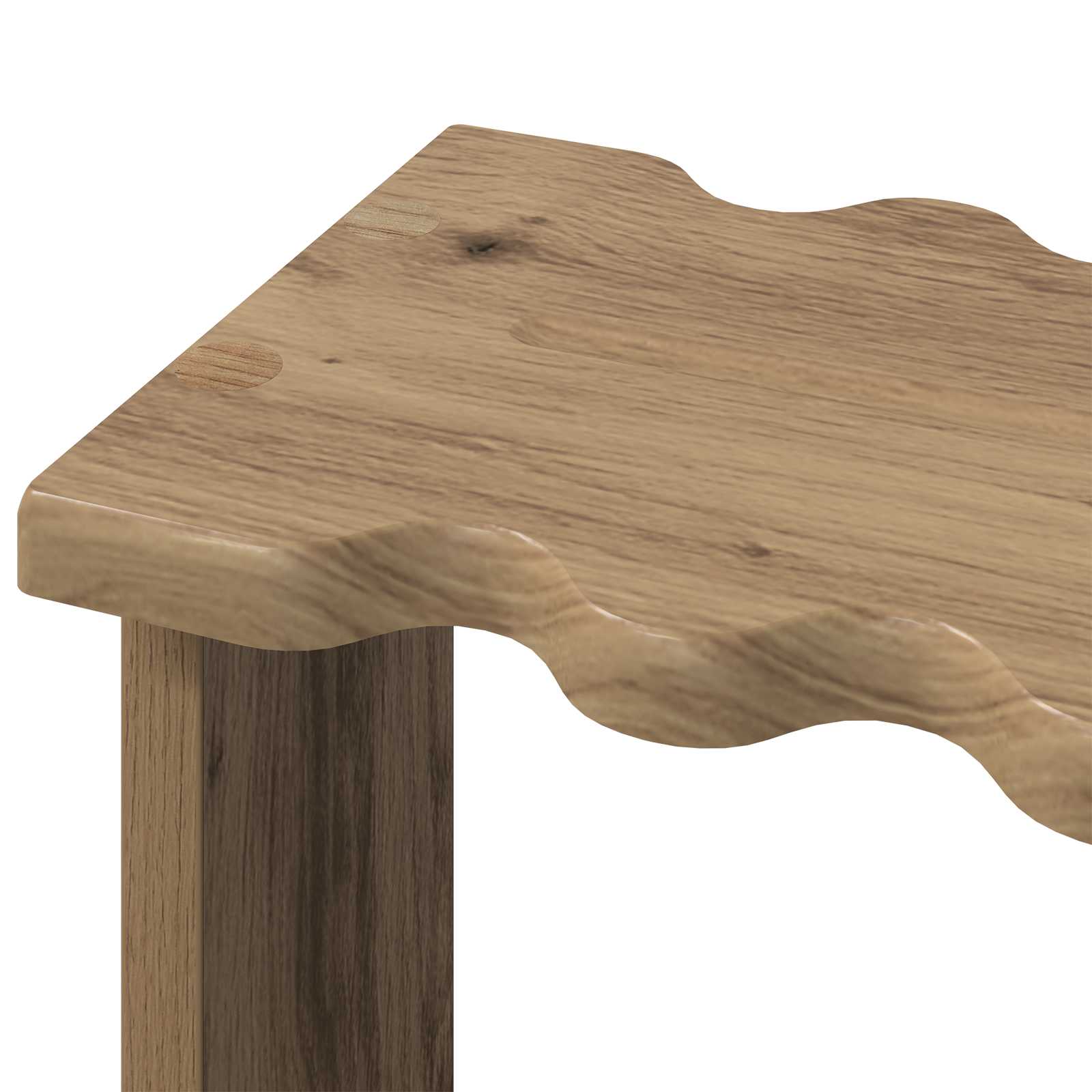 Billardqueue-Ständer Holzwerkstoff 60 x 35 x 60 cm Weiß