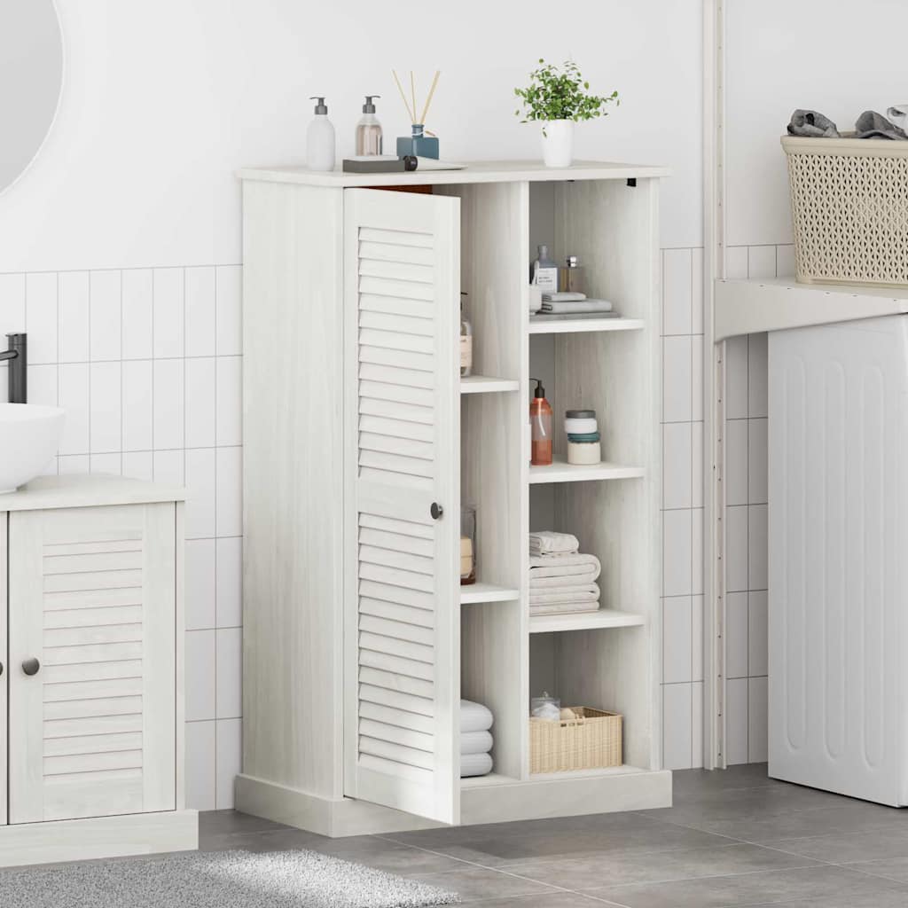 Badezimmerschrank VIGO Braun und Honigbraun 68 x 34 x 110 cm