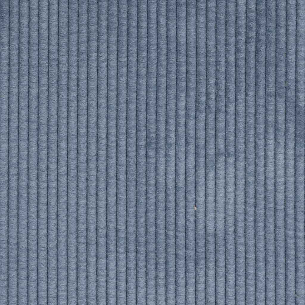 Rückenkissen Hellgrau 50 x 45 cm Cordstoff