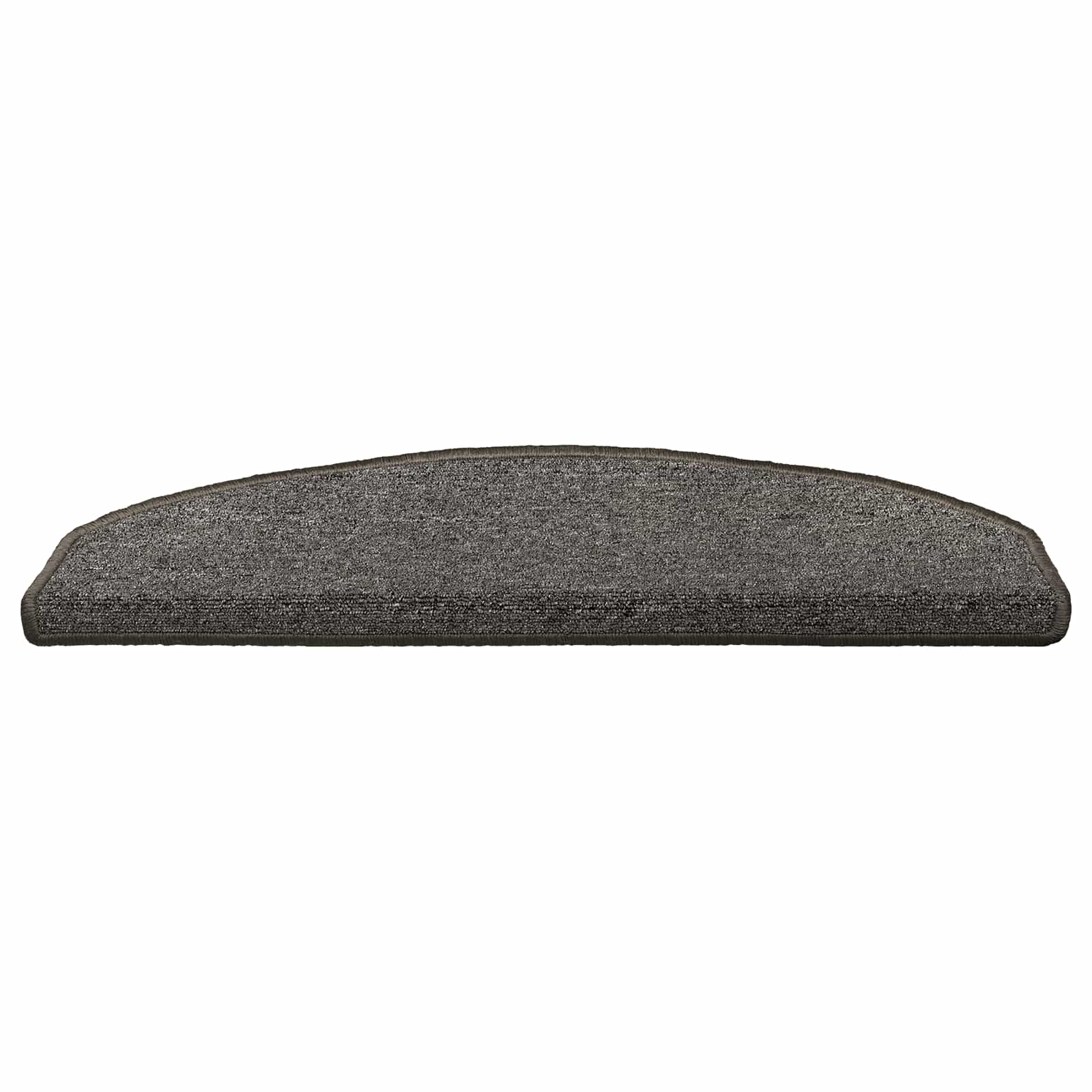 Stufenmatten 15 Stk. 56x17x3 cm Anthrazit Halbrund