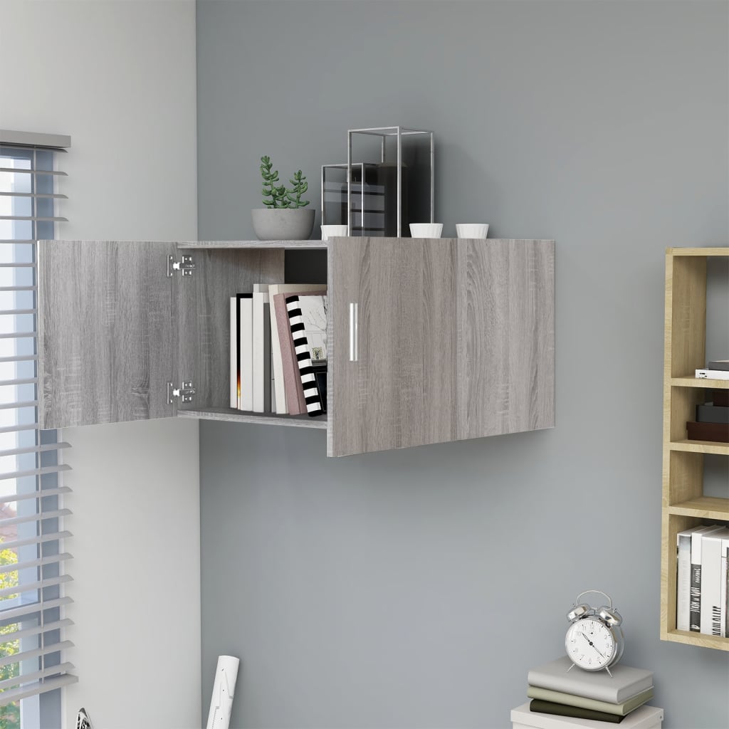 Wandschrank Weiß 80 x 39 x 40 cm Holzwerkstoff