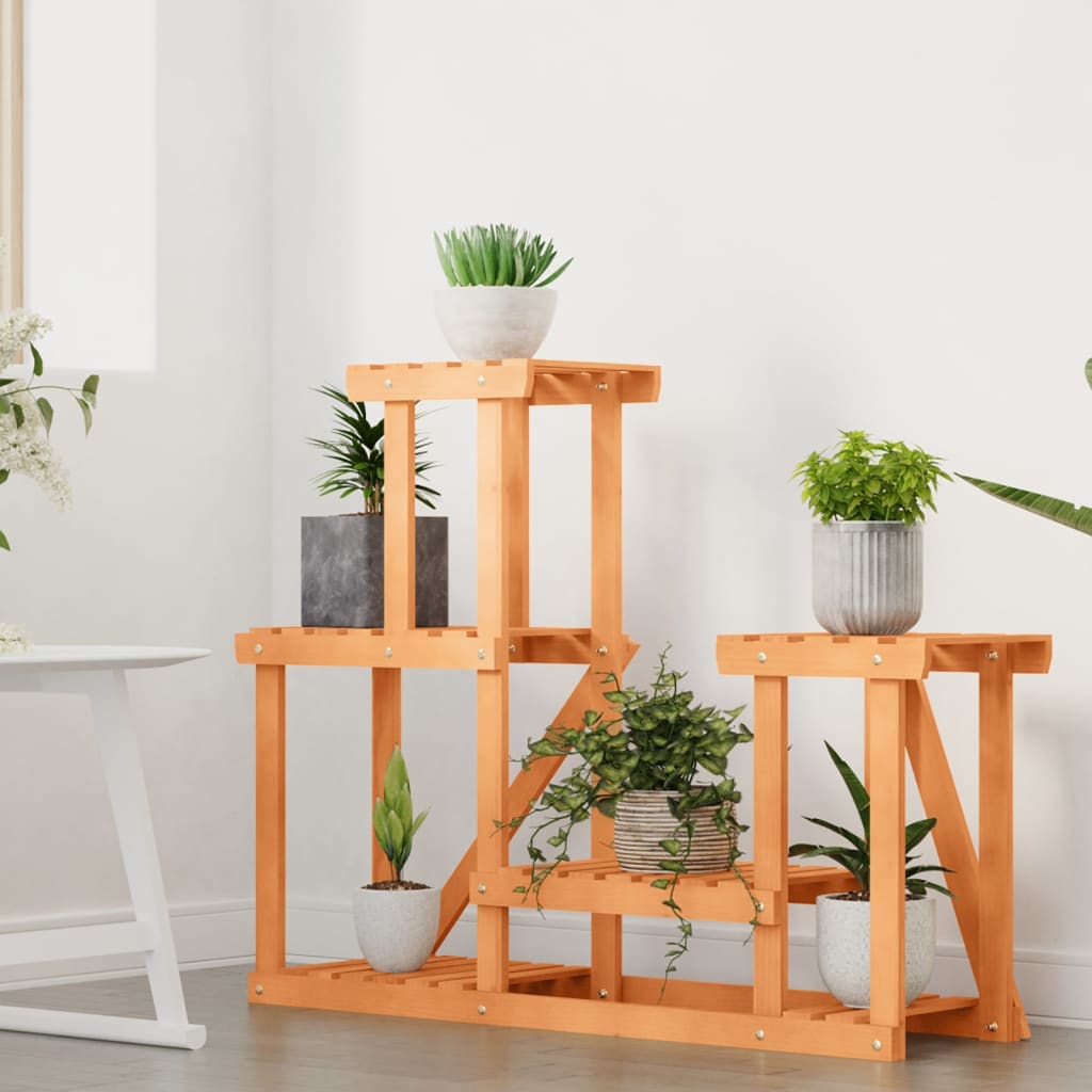 Blumenständer 110x25x96 cm Massivholz Tanne