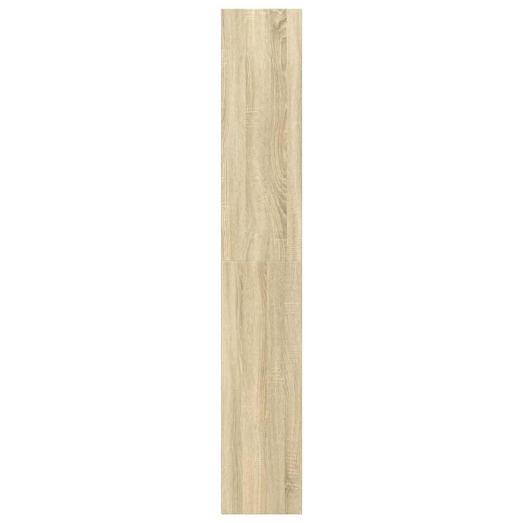 Bücherregal Weiß 80x30x189 cm Holzwerkstoff