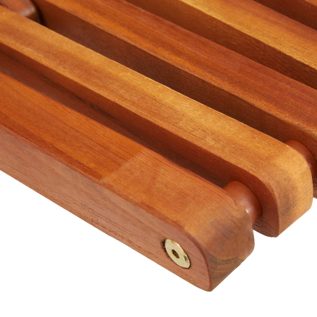 Garten-Liegestuhl Klappbar Massivholz Akazie