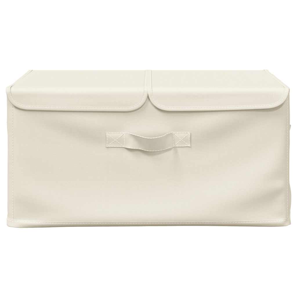 Aufbewahrungsbox Stoff 50x30x25 cm Anthrazit