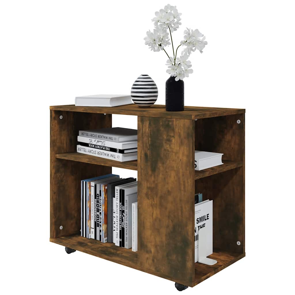 Beistelltisch Weiß 70x35x55 cm Holzwerkstoff